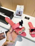 Women C*hanel Top Slippers
