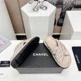 Women C*hanel Top Slippers