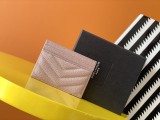 Y*SL Wallets Top Quality  10*7.5*0.5CM