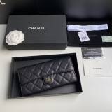 C*hanel Wallets Top Quality  10.5*19*3CM