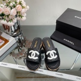 Women C*hanel Top Slippers