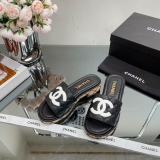 Women C*hanel Top Slippers