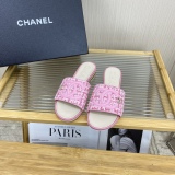 Women C*hanel Top Slippers