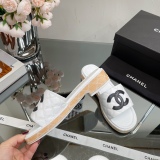Women C*hanel Top Slippers