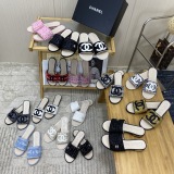 Women C*hanel Top Slippers