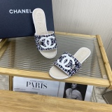Women C*hanel Top Slippers