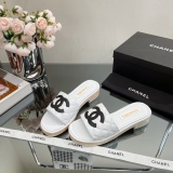Women C*hanel Top Slippers