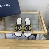 Women C*hanel Top Slippers