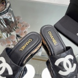 Women C*hanel Top Slippers