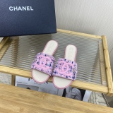 Women C*hanel Top Slippers