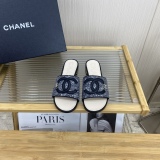 Women C*hanel Top Slippers