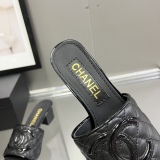 Women C*hanel Top Slippers