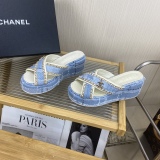 Women C*hanel Top Slippers