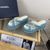 Women C*hanel Top Slippers