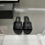 Women C*hanel Top Slippers