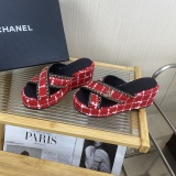 Women C*hanel Top Slippers