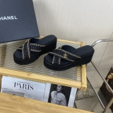 Women C*hanel Top Slippers