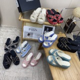 Women C*hanel Top Slippers