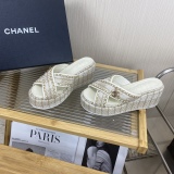 Women C*hanel Top Slippers