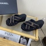 Women C*hanel Top Slippers