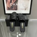 Women C*hanel Top Slippers