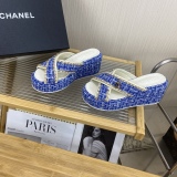 Women C*hanel Top Slippers