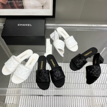 Women C*hanel Top Slippers