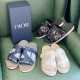 Mens D*ior Top Quality Sandals