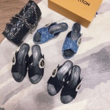 Women L*ouis V*uitton Top Slippers