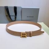 B*alenciaga Belts Top Quality  30MM