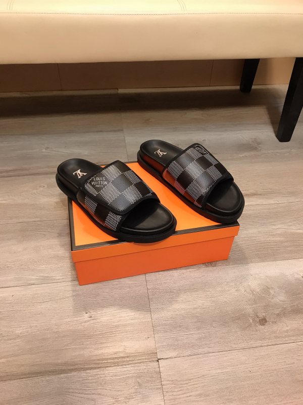 Men L*ouis V*uitton Top Sandals