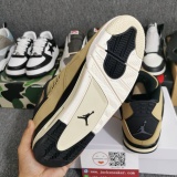 WMS Jordan 4 Retro Fossil  AQ9129-200