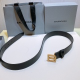 B*alenciaga Belts Top Quality  30MM