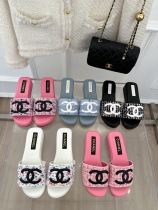 Women C*hanel Top Slippers