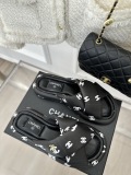 Women C*hanel Top Slippers