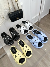 Women C*hanel Top Slippers
