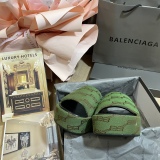 Women B*lenciaga Top Sandals
