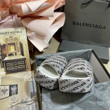 Women B*lenciaga Top Sandals