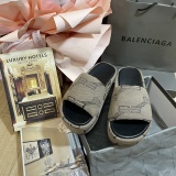 Women B*lenciaga Top Sandals