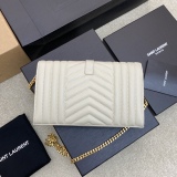 Y*SL Bag Top Quality  22.5*14*4CM