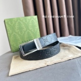 G*ucci  Belts Top Quality 35MM