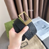 G*ucci  Belts Top Quality 35MM