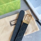 G*ucci  Belts Top Quality 35MM