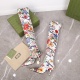 Women G*ucci Top Sandals 8CM heels