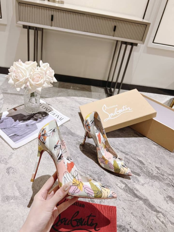 Women C*hristian L*ouboutin Top Quality Sandals 10.5CM