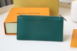 L*ouis V*uitton Top Wallets   8*14.5*1CM