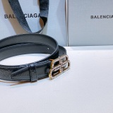 B*alenciaga Belts Top Quality  30MM