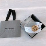 B*alenciaga Belts Top Quality  30MM