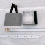 B*alenciaga Belts Top Quality  30MM