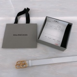 B*alenciaga Belts Top Quality  30MM